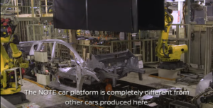 日産ノート車体工程2