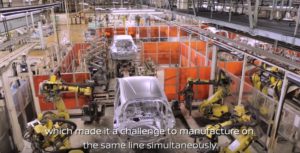日産ノート車体工程3